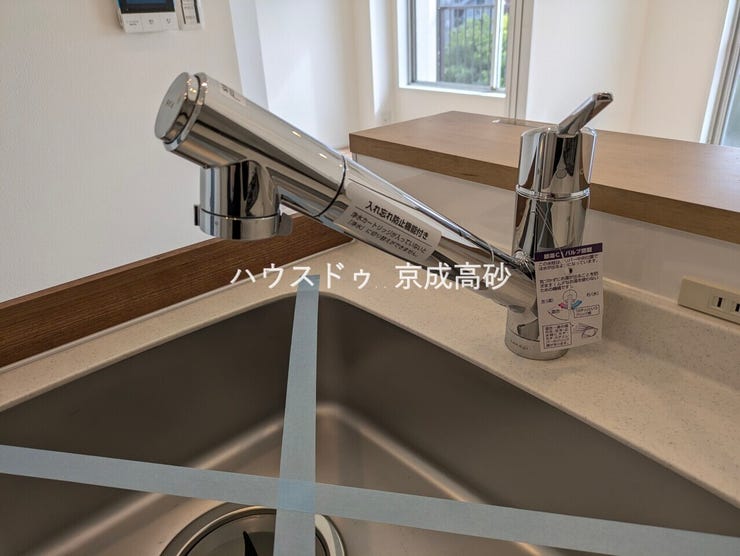 浄水器一体型水栓です。