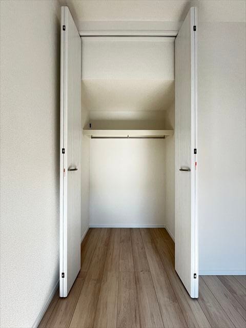 収納スペースも広々完備しております♪