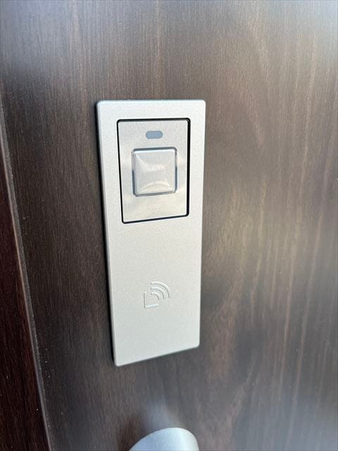 施錠・開錠がスムーズなスマートキー。