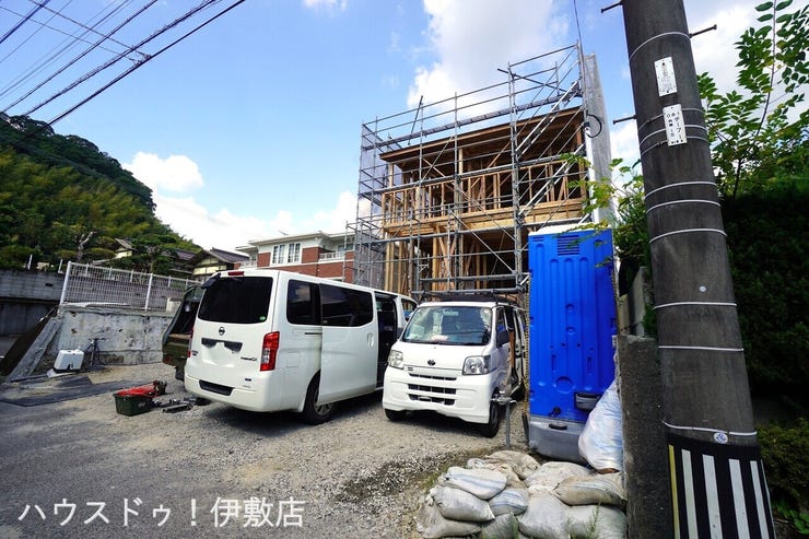 【外観写真】
躯体を見れるこのタイミングに現地見学いかがでしょうか?
令和7年10月16日撮影