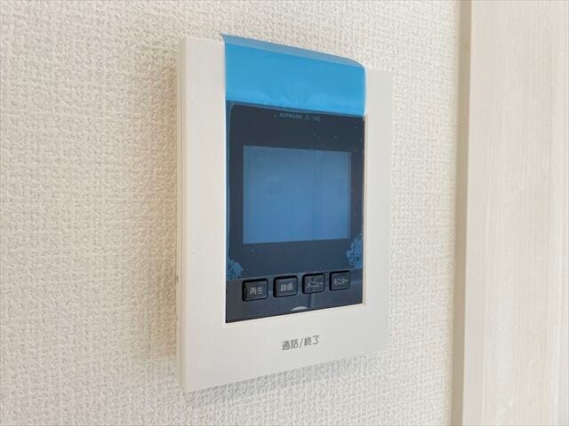【モニター付きインターホン】