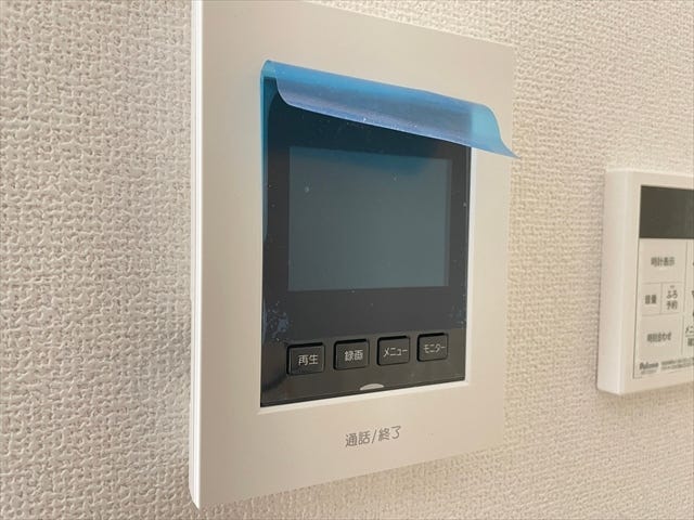 【モニター付きインターホン】