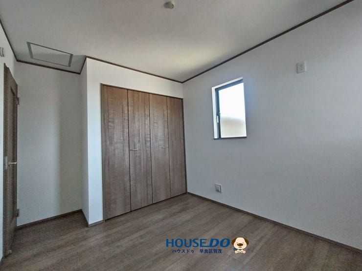 6.75畳の洋室。自分のお部屋でまったりとくつろぎたいものです♪