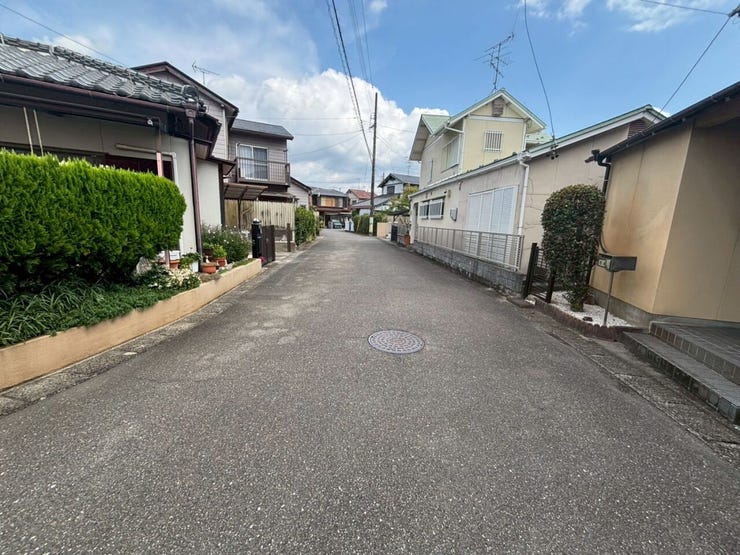 ◆北側道路 幅員約6.0m(東向き)