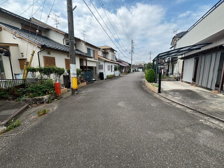 ◆北側道路 幅員約6.0m(西向き)