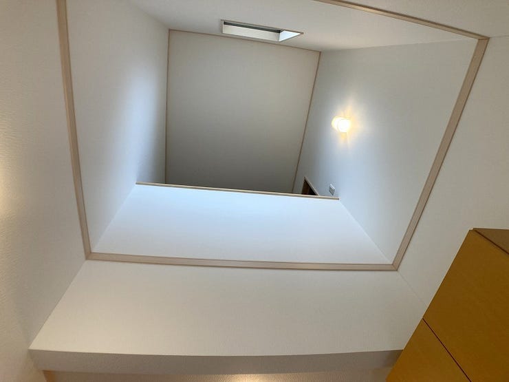 吹抜(玄関より撮影)