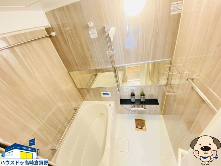 新品交換済みの浴室◎