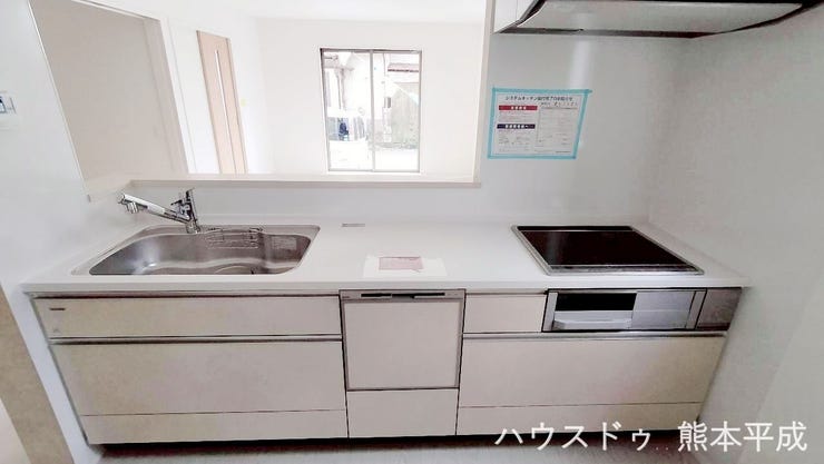 真新しいキッチンで楽しくお料理