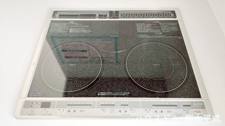 3口コンロで時短料理が可能