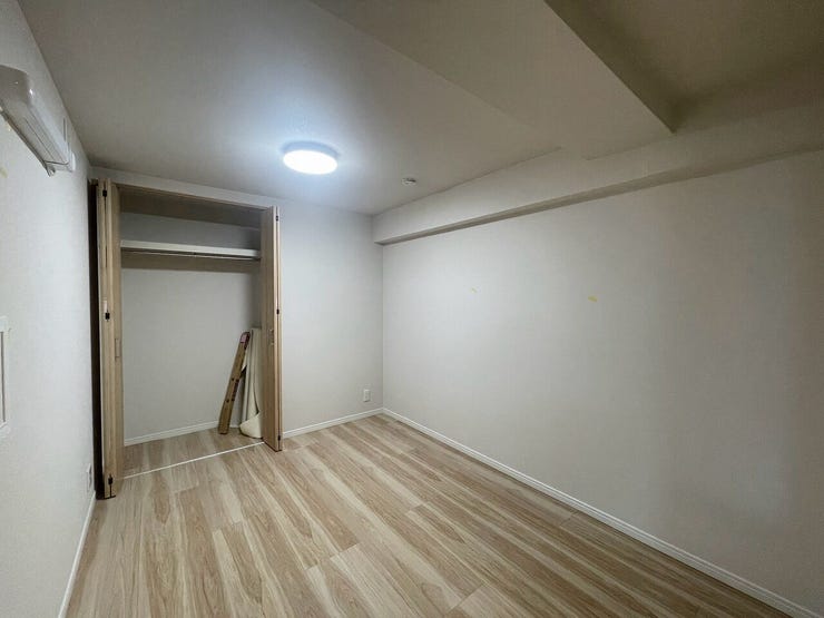 LDKとの境を開放すると広々とした空間が生まれます