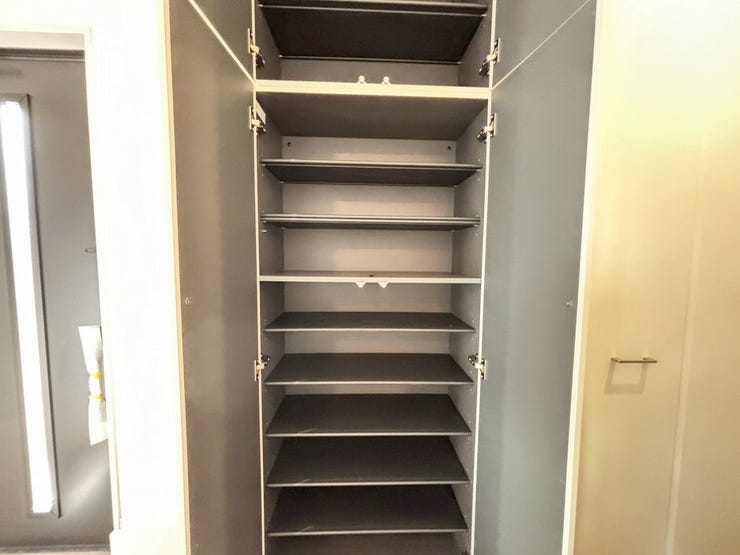 ご家族の靴がたくさん収納できます!