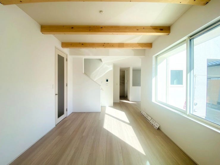 空間に余裕があり、心身ともにゆとりのある心地よい暮らしが叶います。