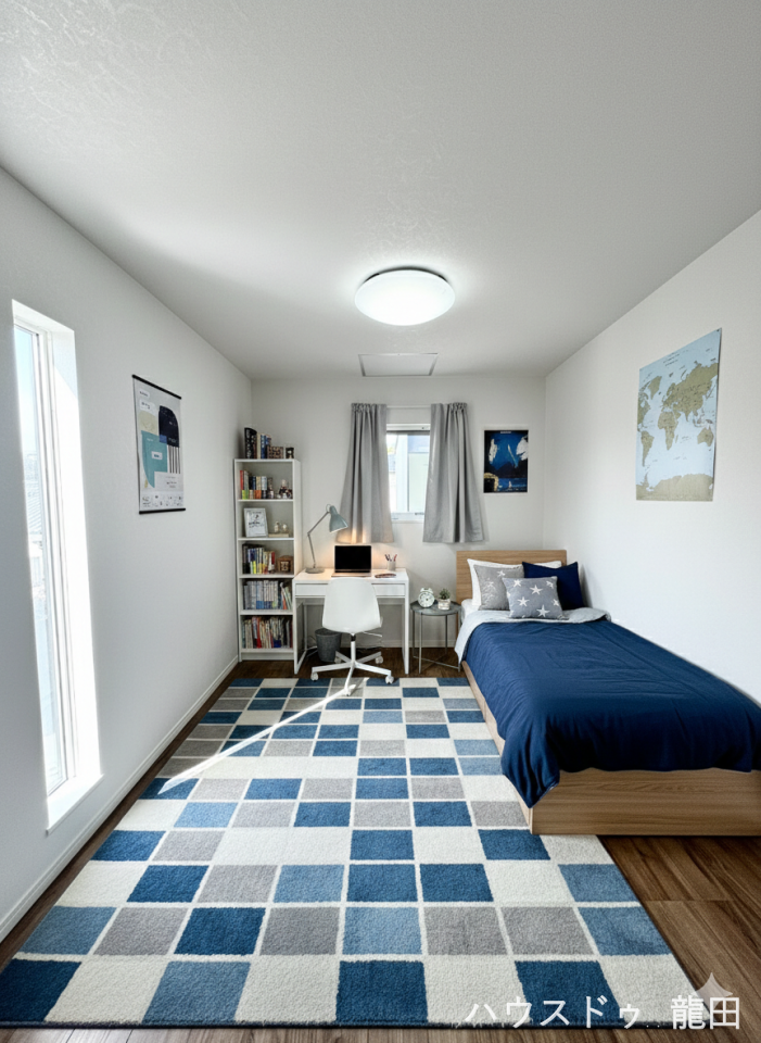 ■□■洋室■□■
子ども部屋にしてもいいですね。
※家具を入れたイメージ写真です