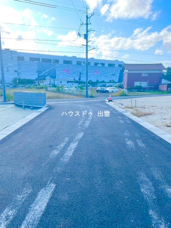 分譲地内の一画です。