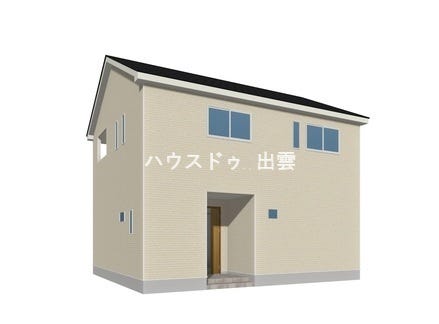 【外観】
雨が避けれるグレーのシンプルンスタイリッシュなお家です。