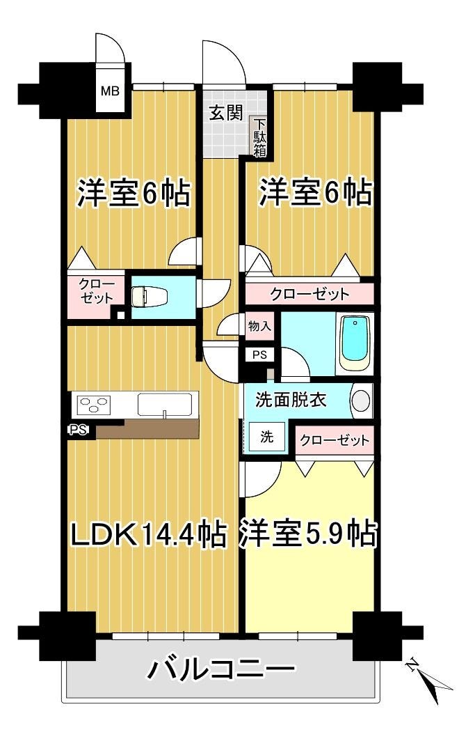 【間取り】