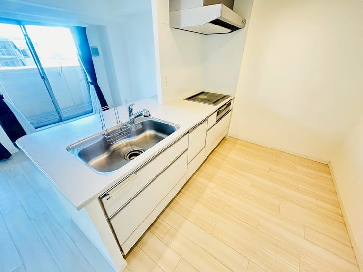 十分な作業スペースがあるので料理がしやすいですね!