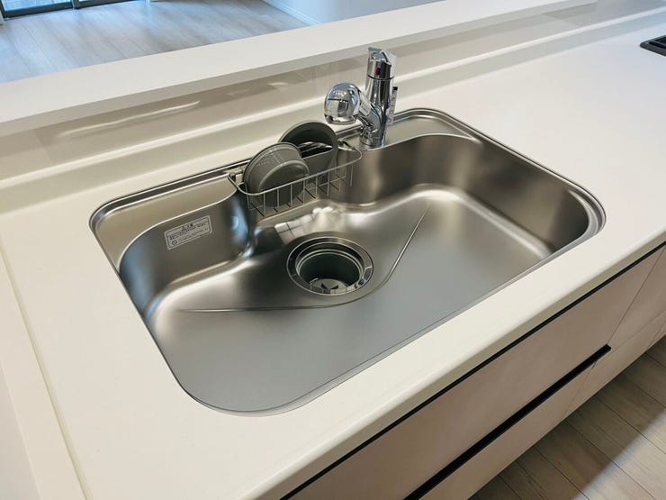 広々としたキッチンです。
お子様とお料理をご一緒に。