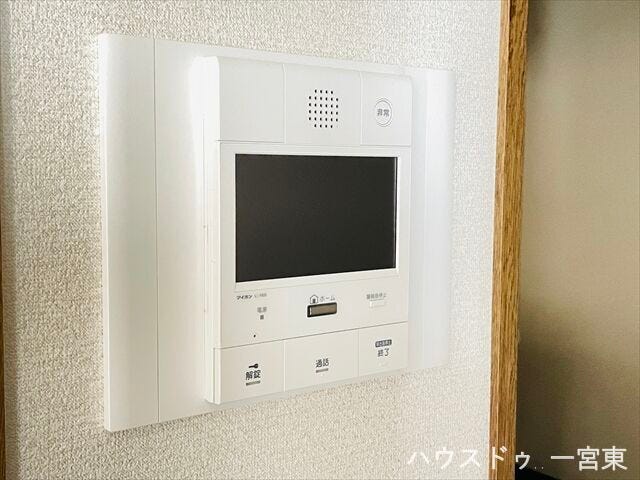 【モニター付きインターホン】