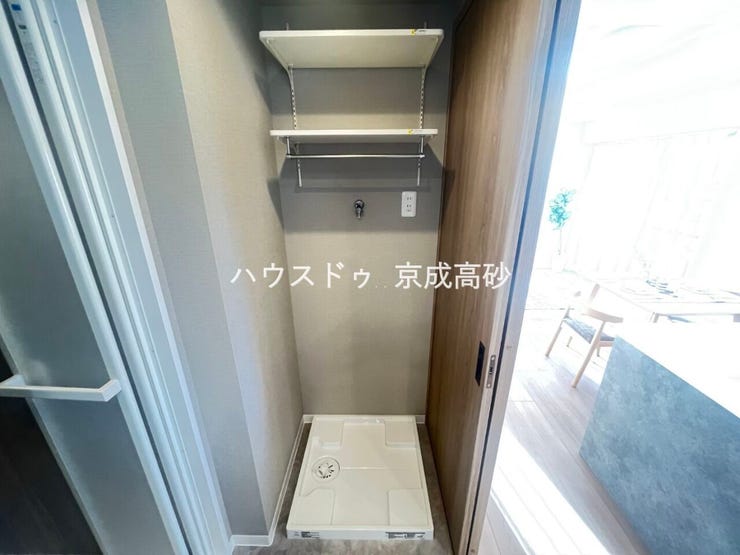 洗濯機置き場のスペースを確保しています!是非、現地にてスペースを確認してみてください。