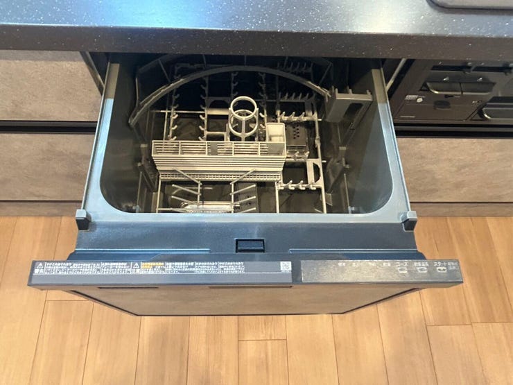 ビルトイン食洗機で、家事の負担軽減!食器洗いの負担が減るので、手荒れも軽減☆