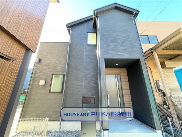 【外観】
【江松エリア】新築戸建て全1棟が登場です。
2025年12月完成予定です。
近鉄名古屋線/戸田駅まで徒歩30分