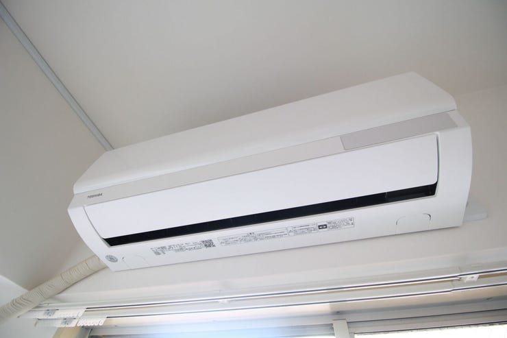 夏の暑い日や冬の寒い日に活躍するエアコン完備♪