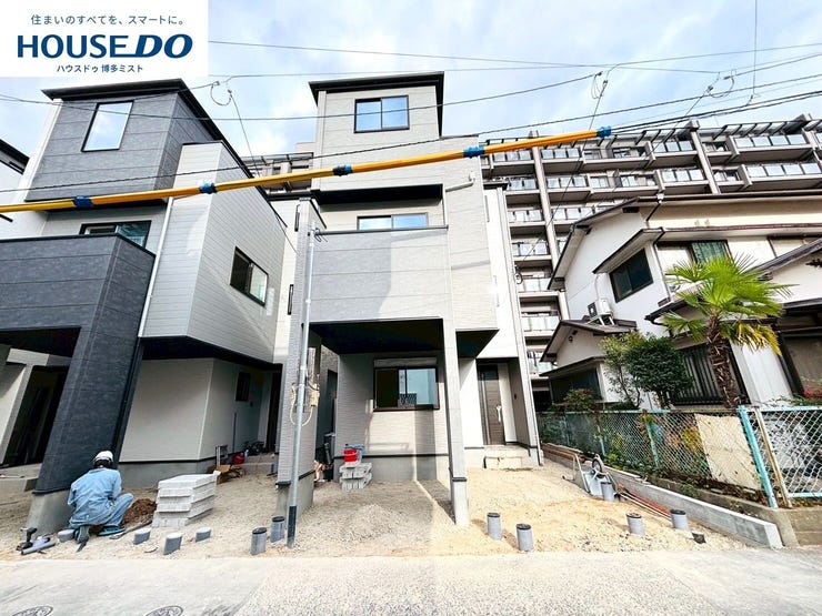 【外観】
【大野城市中央 新築戸建て】西鉄白木原駅&JR大野城駅のWアクセス(11月14日撮影)