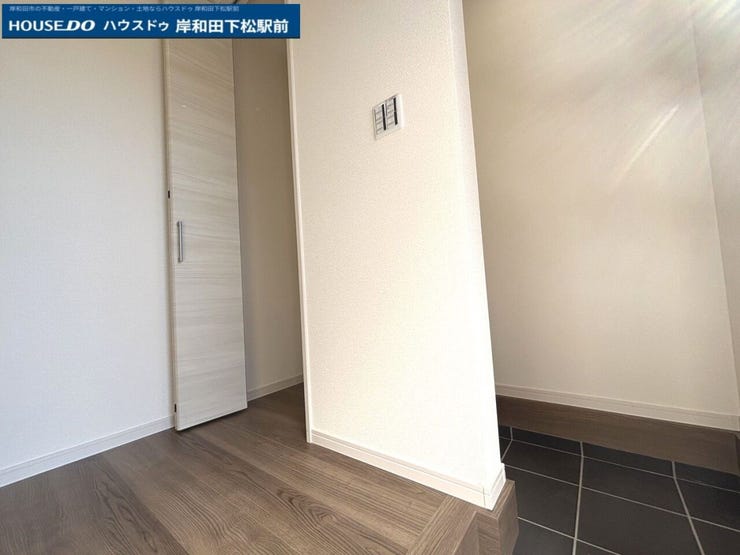 ゆとりのある玄関です