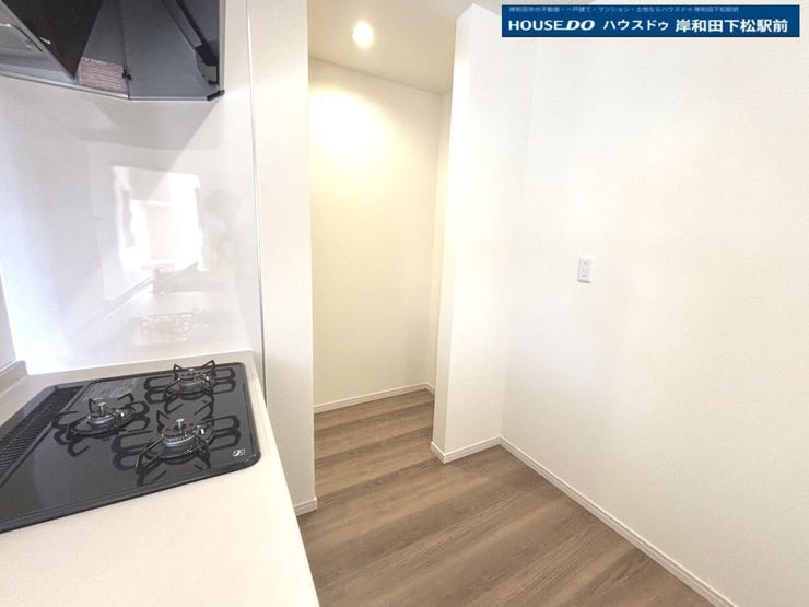 作業スペースが広くとれるキッチンです。