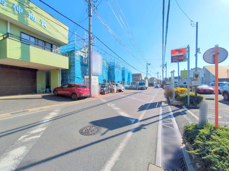 ◎前面道路(10/10撮影)