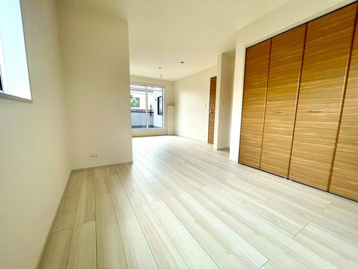 【Bedroom】将来の家族構成の変化に対応可能※間仕切り壁は有償、北東に位置する5.25帖と5.25帖の洋室