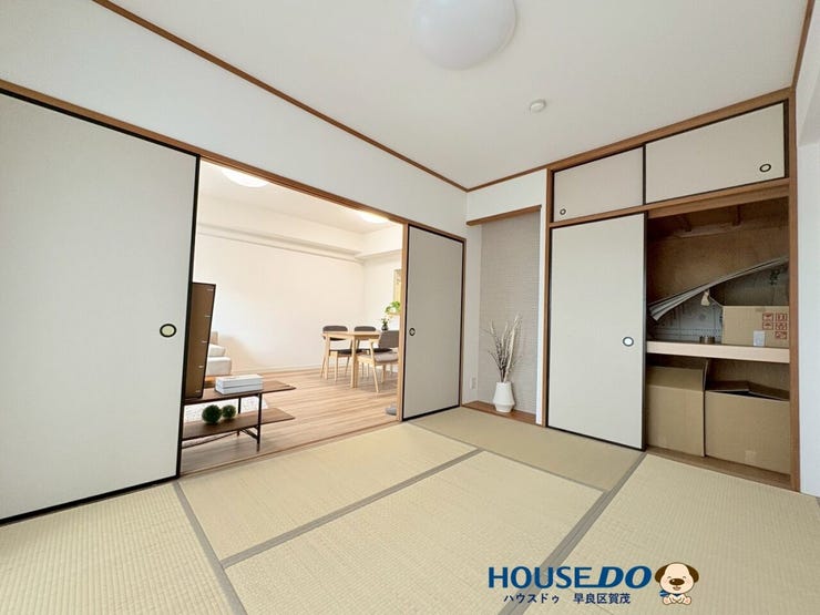 やっぱり和室も必要ですよね。客間としても家事・育児スペースとしてもマルチにご使用していただけます。