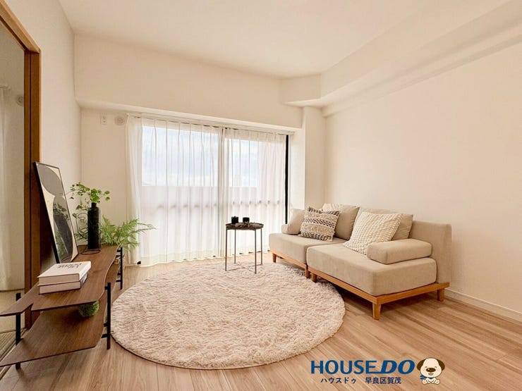 10帖のリフォーム済みリビングです♪