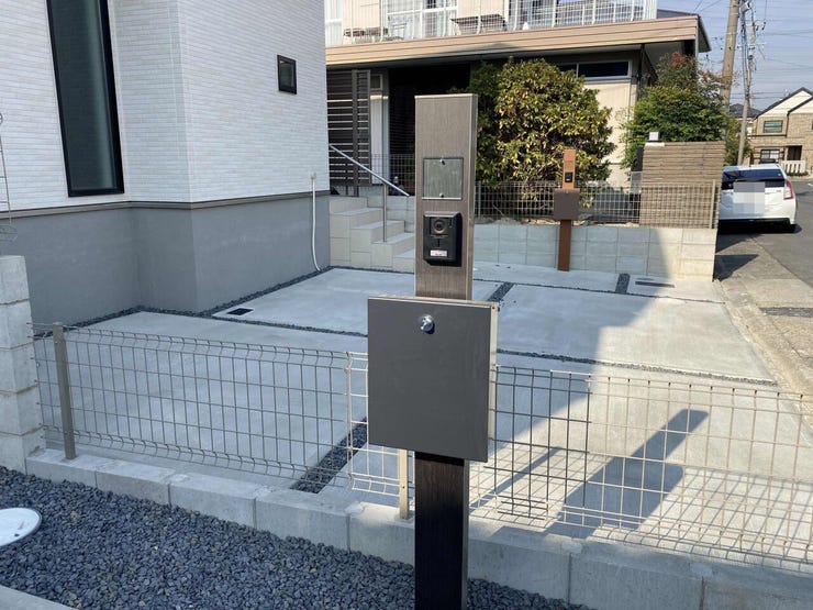 TVモニターホン+ポスト