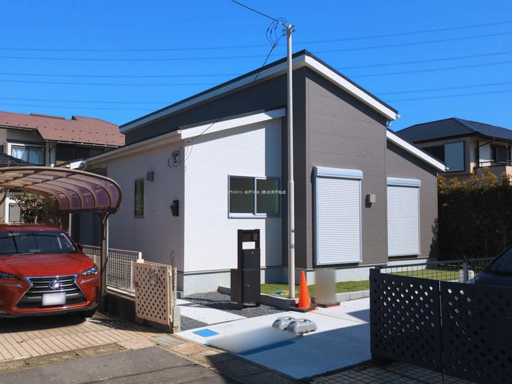 【外観】
◎外観(3/11撮影)
建物完成!ご見学可能です!