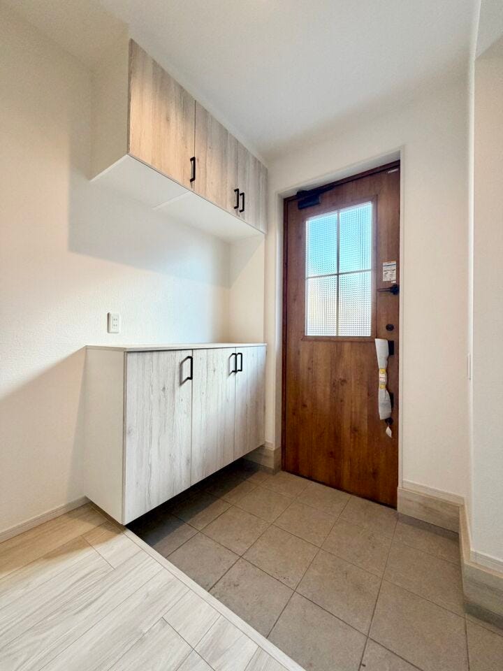 ゆとりある玄関スペース!