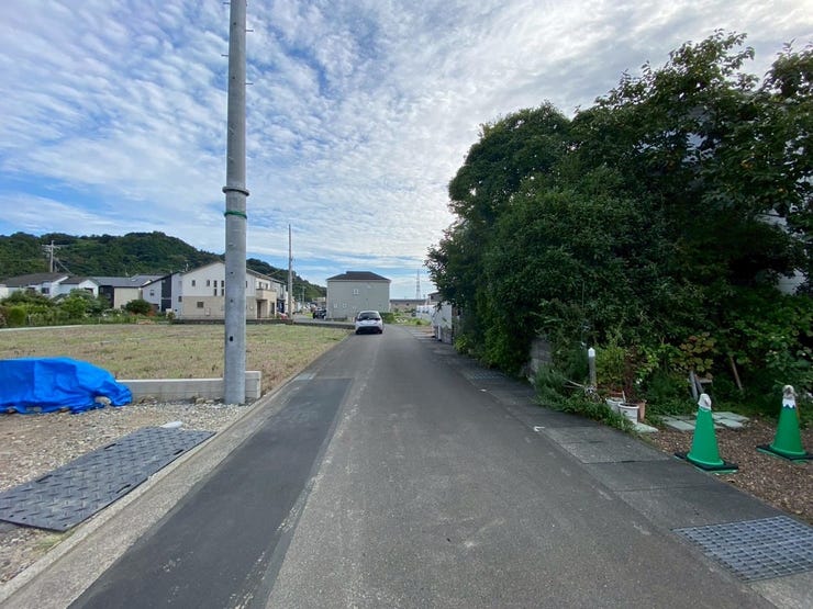 交通量が少なく、駐車も安心して可能です!