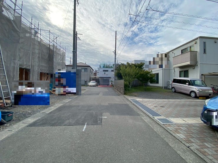 交通量が少なく、駐車も安心して可能です!