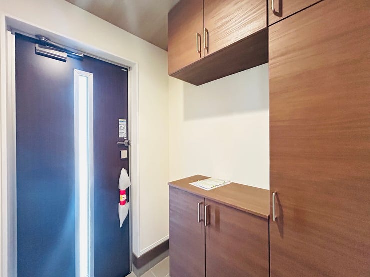 ◇内観から見た玄関もお洒落♪