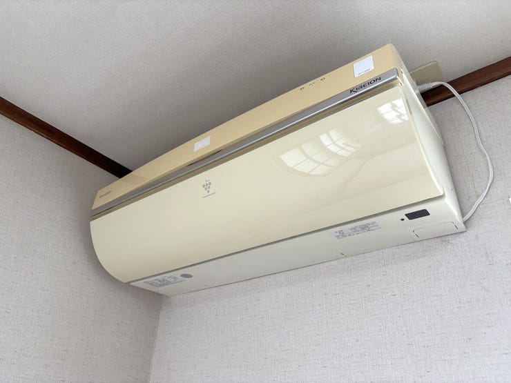 2階洋室6.25帖のエアコン
