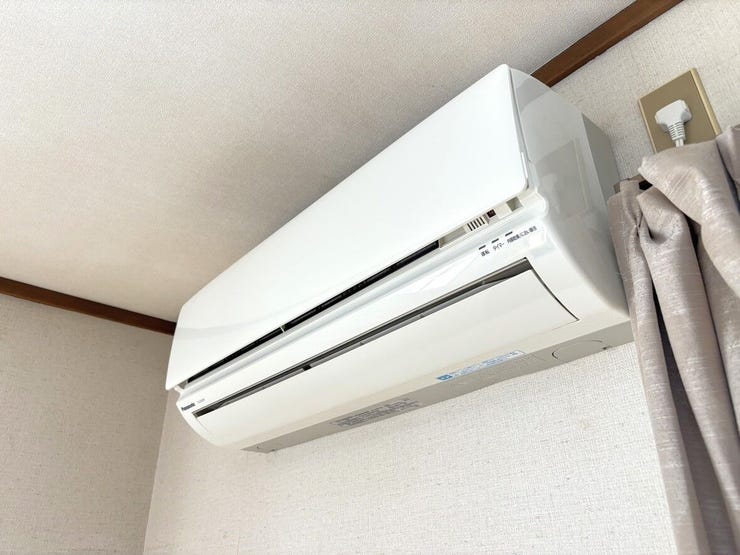 2階洋室9帖のエアコン
