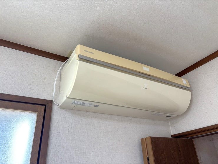 2階洋室6帖のエアコン