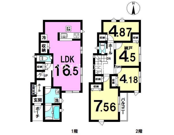 【間取り】
※図面と現況が異なる場合は現況優先致します。