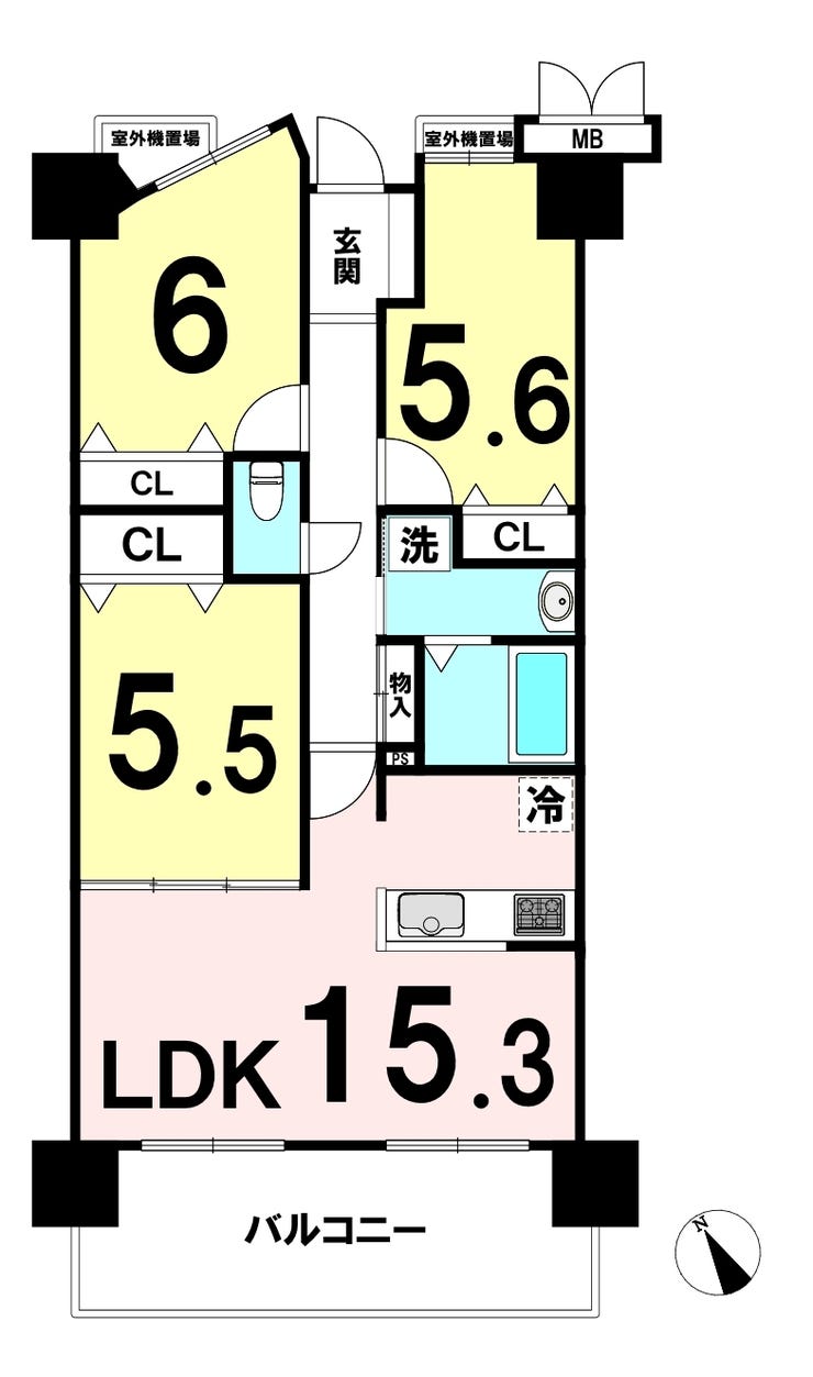 【間取り】
2025年9月リフォーム完了♪