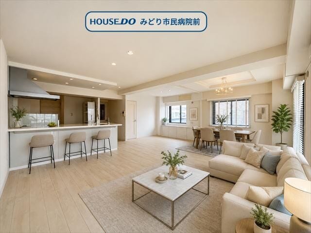 30帖
※画像はイメージです。実際の写真に家具や調度品をCG合成したものです。(家具等は販売に含まれておりません)