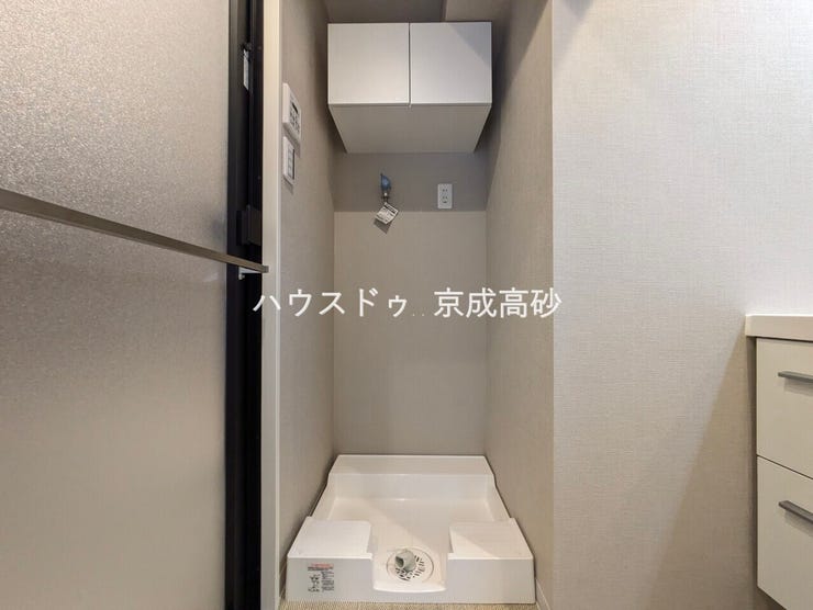 洗濯機置き場も広めのスペースを確保しています!是非、現地にてスペースを確認してみてください。