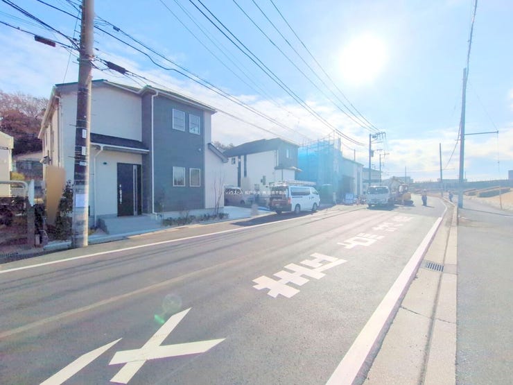 ◎前面道路(11/1撮影)