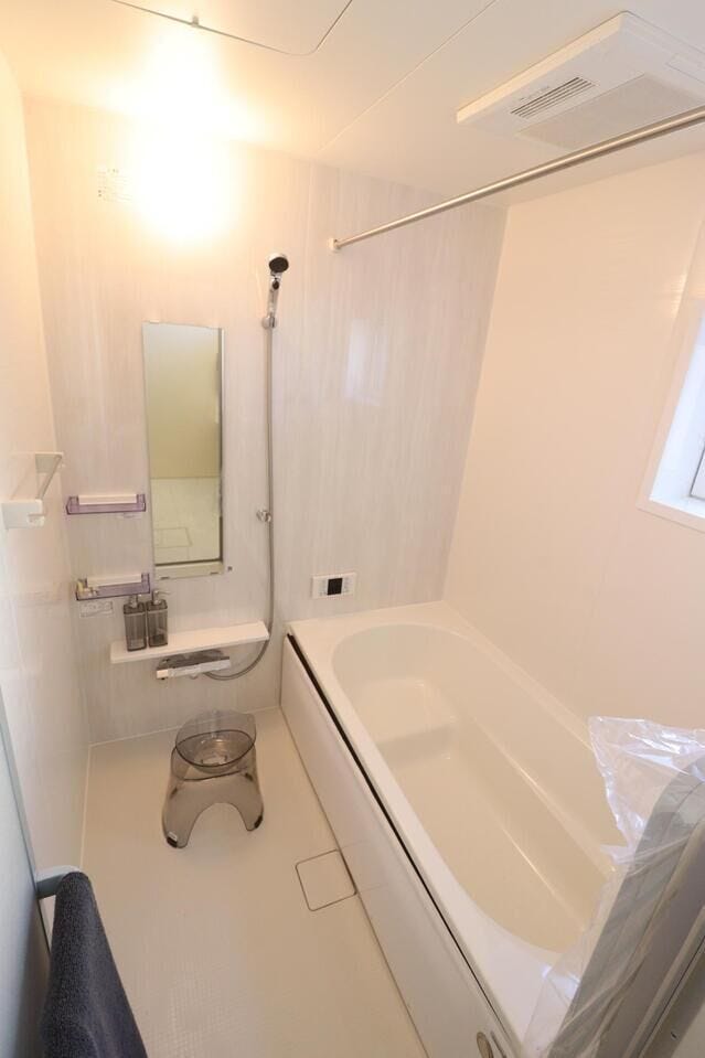 ゆったり広いバスルームは日々の疲れを癒してくれます。
※同施工会社の物件イメージ写真です。