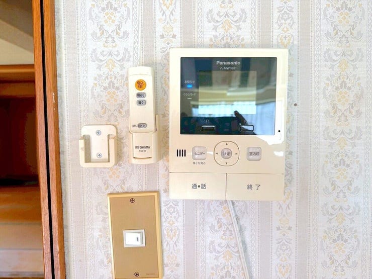 来客時に便利なTVモニター付きインターホン!お子様のお留守番にも安心です♪